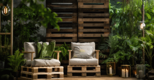 decoração com paletes