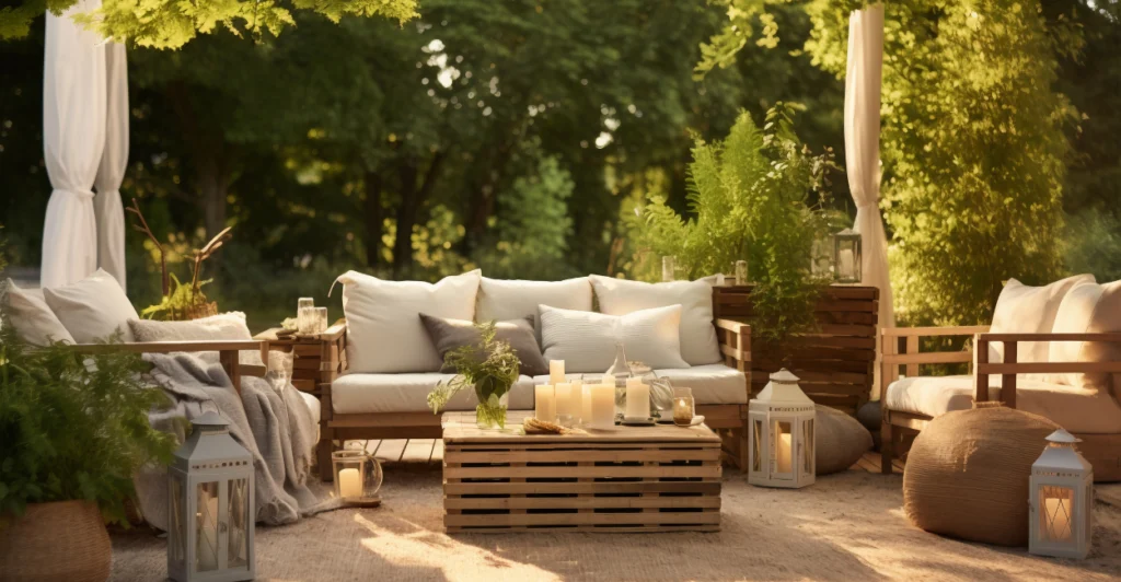 decoração rustica vs moderna para quintal e jardim